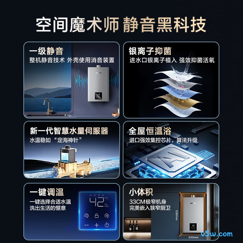 能率16EQ42AFEX燃气热水器图片