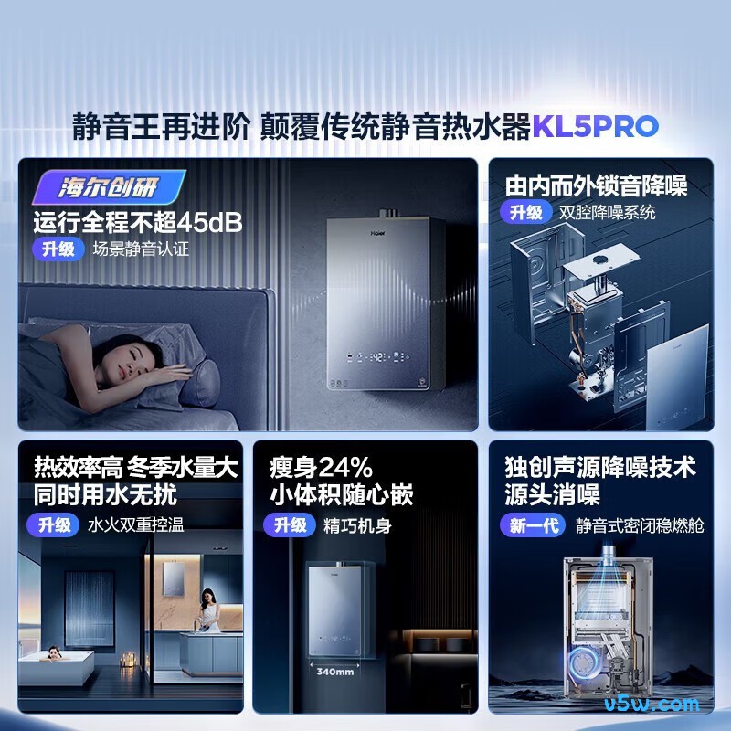 海尔KL5PRO燃气热水器图片
