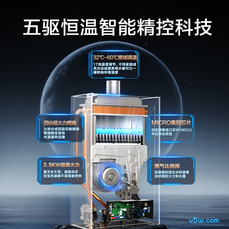 能率13EQ42FEX燃气热水器图片