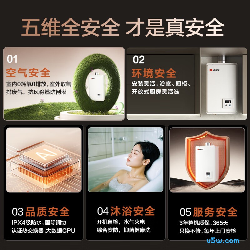 能率1650FFA燃气热水器图片