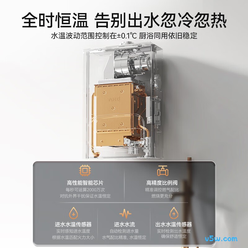 华帝G16C燃气热水器图片