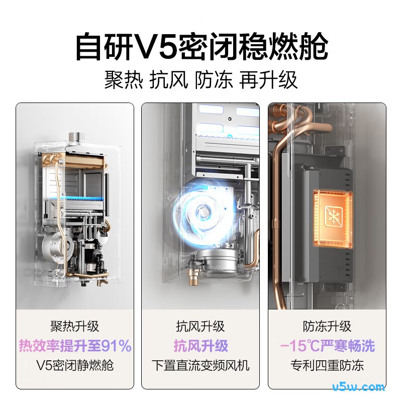 万和V9S PRO燃气热水器图片