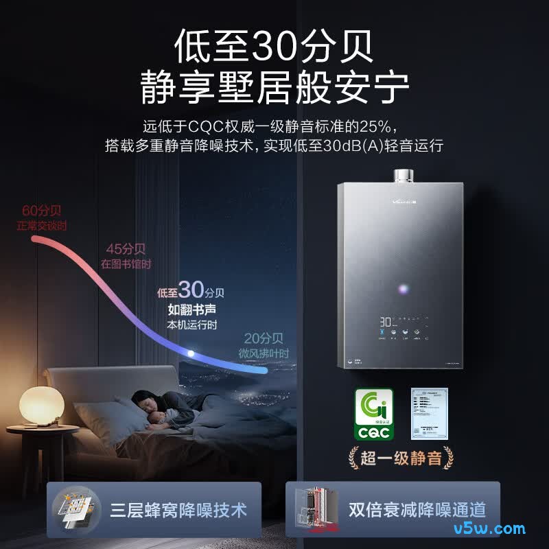 万和V9X Turbo燃气热水器图片