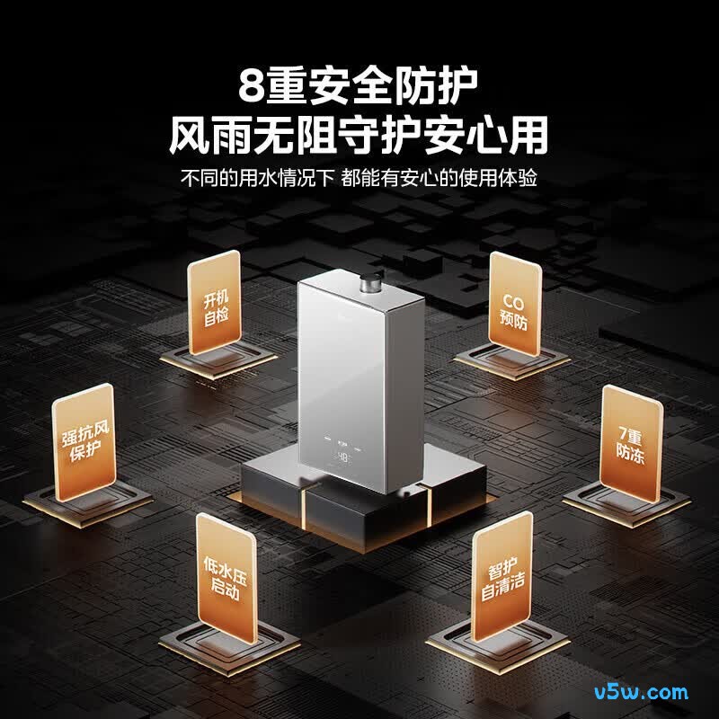 美的XP6燃气热水器图片
