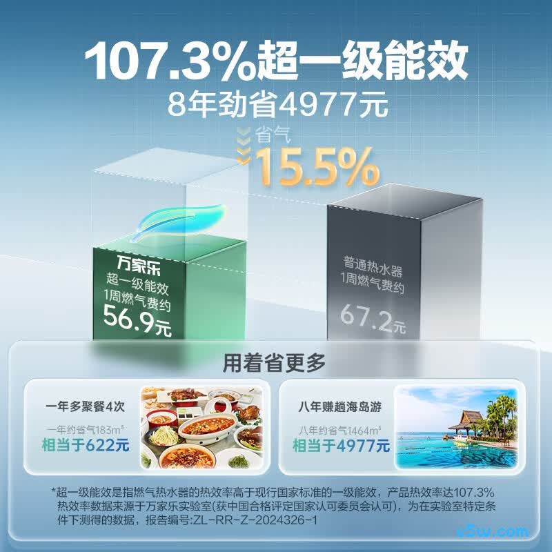 万家乐DLU5燃气热水器图片