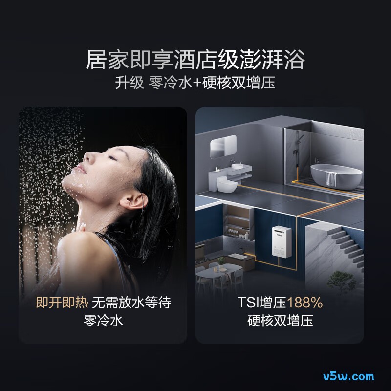 海尔KW5Plus燃气热水器图片