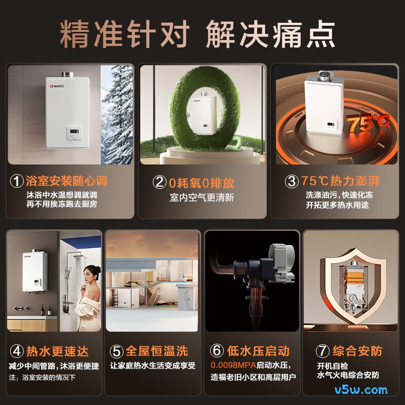 能率1650FFA燃气热水器图片