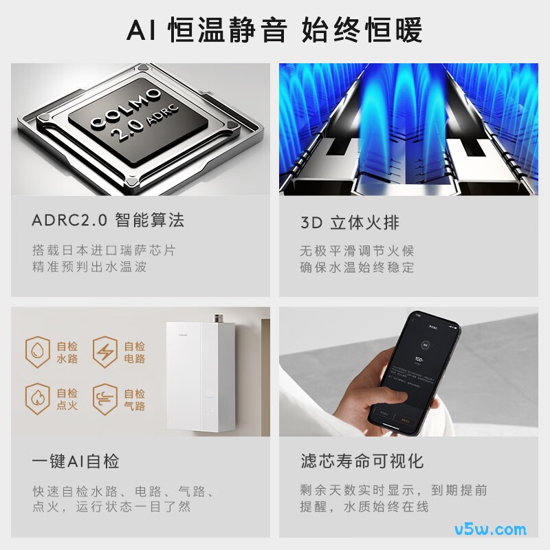 COLMO-C2 Pro燃气热水器图片