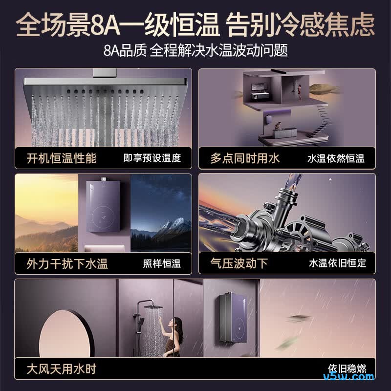 华帝i12552A燃气热水器图片