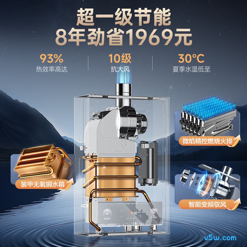 万家乐P3(F)燃气热水器图片