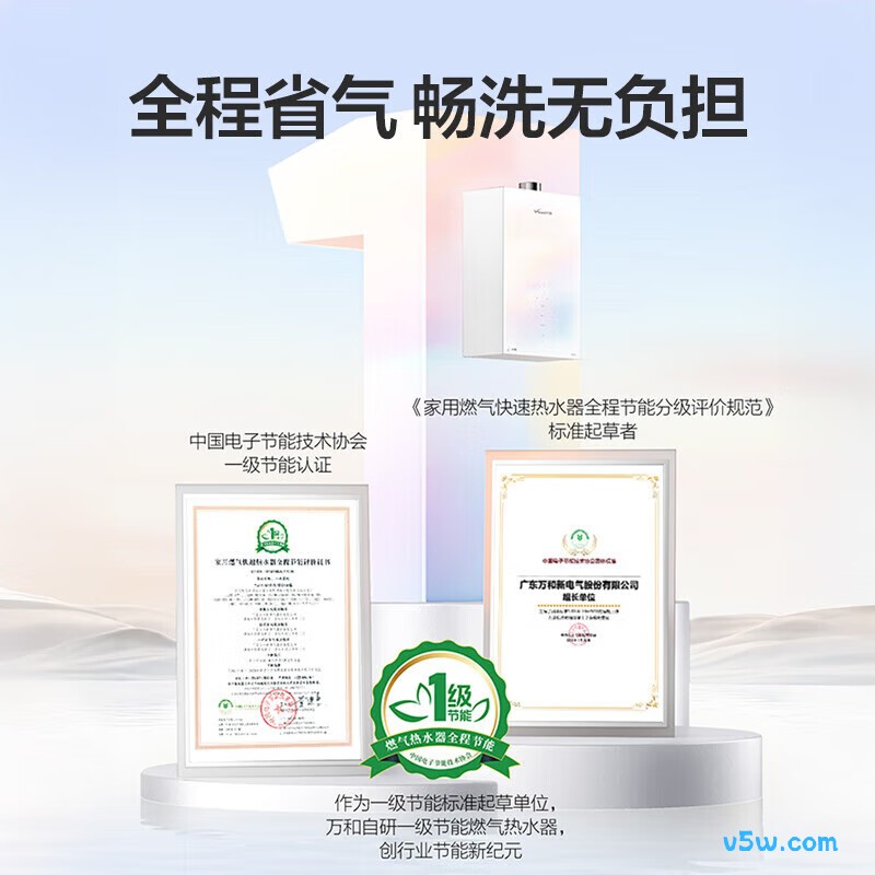 万和P6 Mini燃气热水器图片
