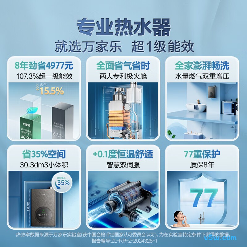 万家乐DLU5燃气热水器图片