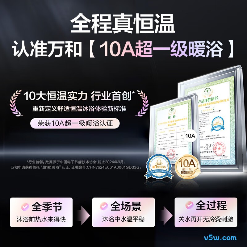 万和V9S Ultra燃气热水器图片