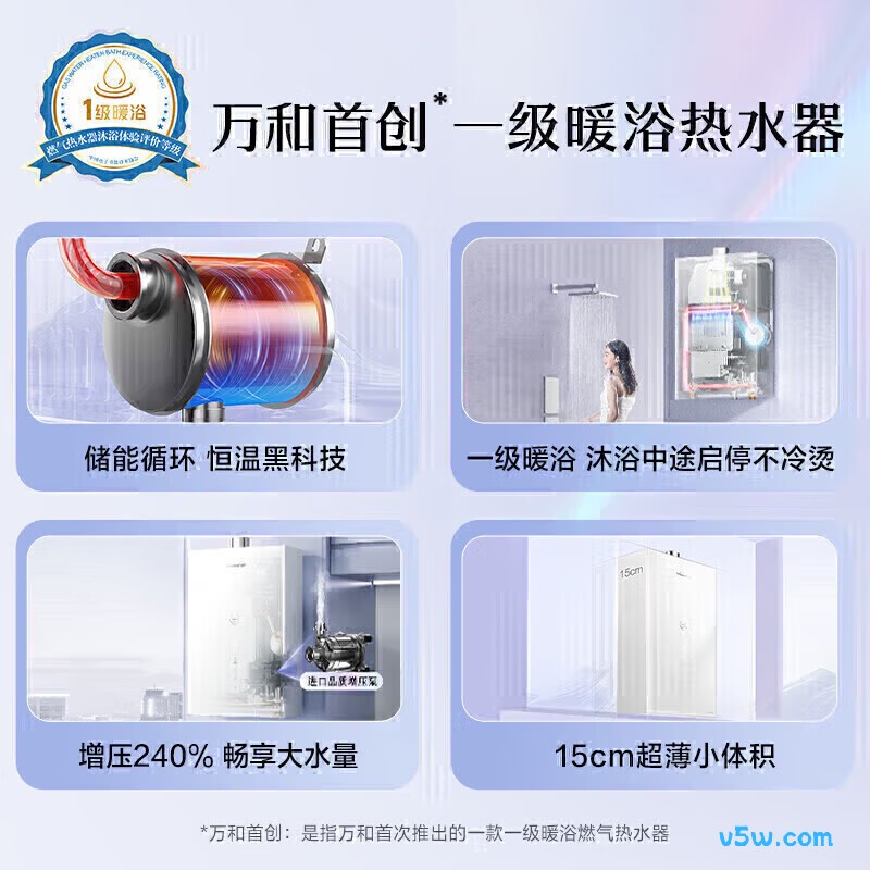 万和V9 TURBO燃气热水器图片