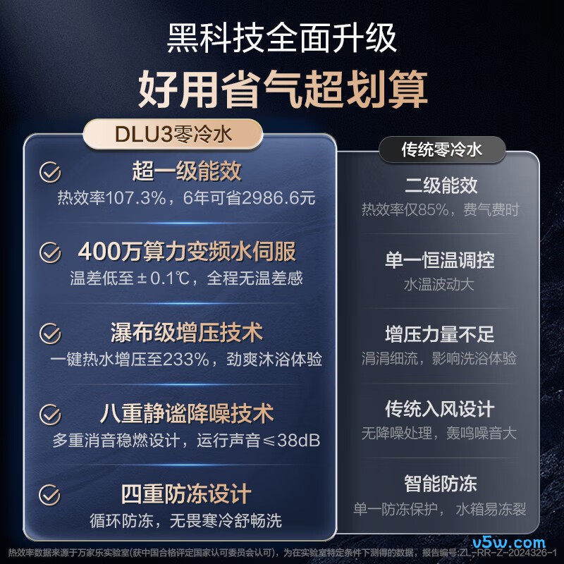 万家乐DLU3燃气热水器图片