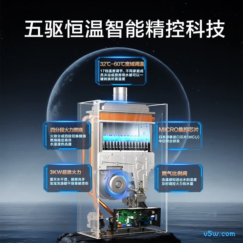 能率16EQ42FEX燃气热水器图片